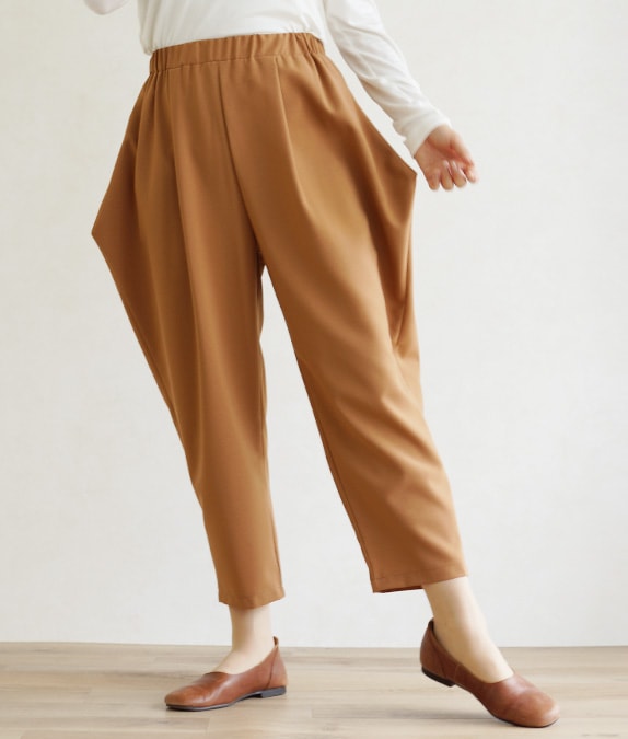 【SALE60％OFF】変形テーパードパンツ