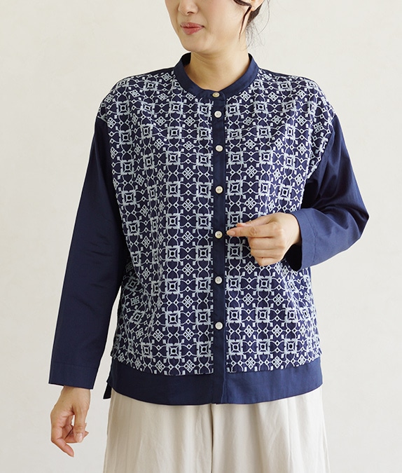 【SALE50%OFF】カットワークレースブラウス