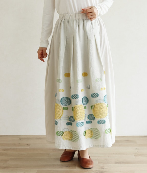 【再値下げSALE70%OFF】フリンジジャカードスカート