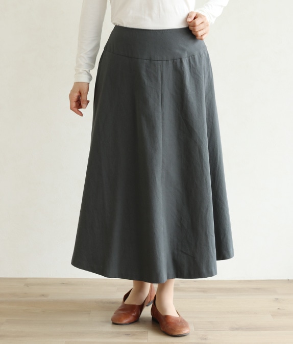 【再値下げSALE70%OFF】4枚接ぎフレアースカート