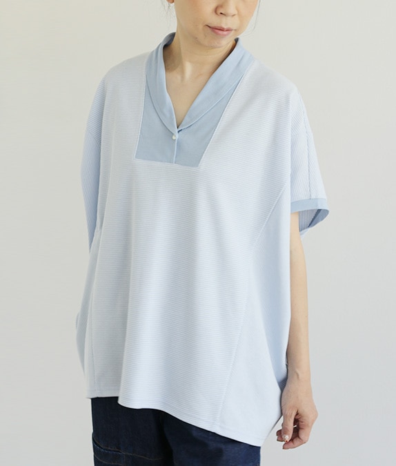【アウトレットSALE70%OFF】COOL MAXボーダープルオーバー