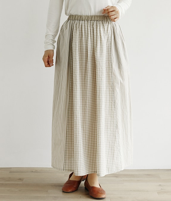 【再値下げSALE70%OFF】コンビネーション スカート