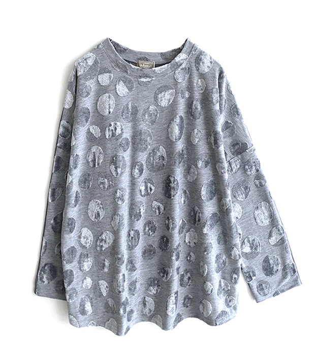 【再値下げSALE70%OFF】ドットベロアプルオーバー