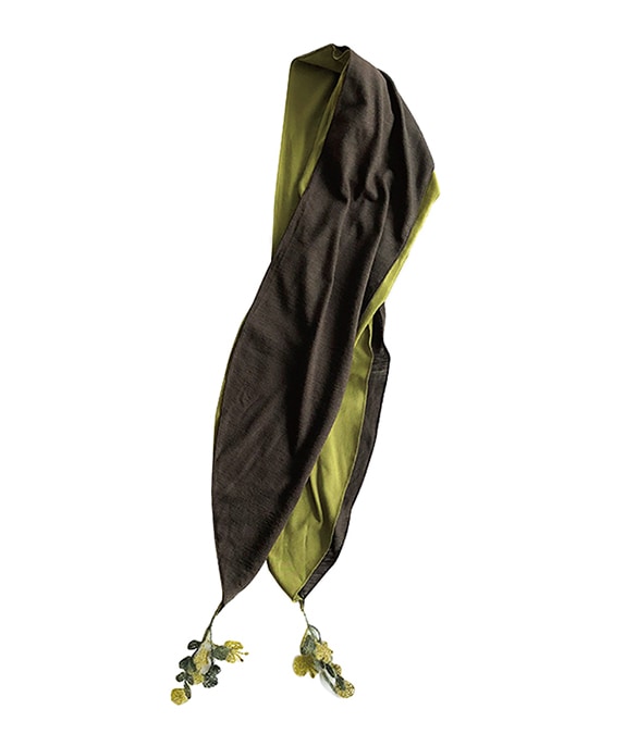 【SALE50%OFF】花モチーフえりまき