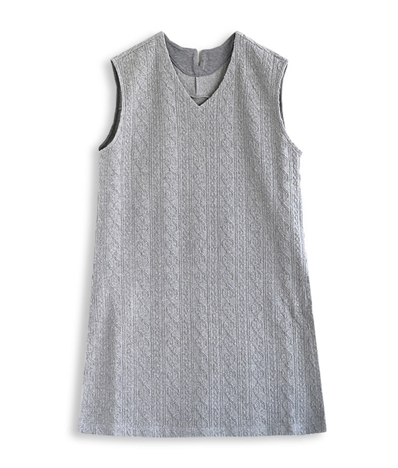 【4/17(金)10時～アウトレットSALE70%OFF】ケーブルジャカードベスト