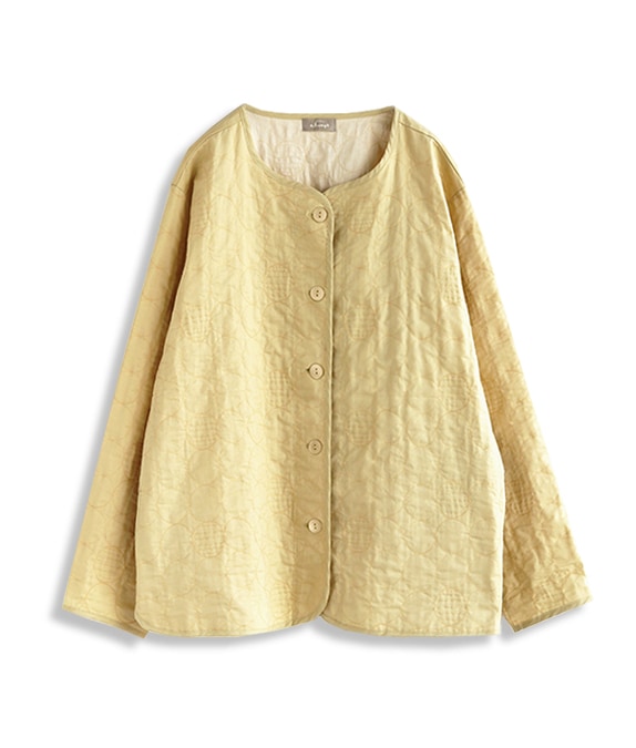 【再値下げSALE70%OFF】キルト刺繍ジャケット