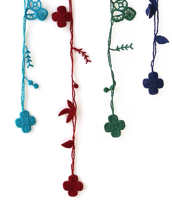 【SALE50%OFF】フラワーラリエット