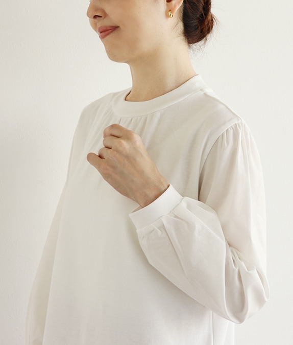 【再値下げSALE70%OFF】ネックギャザープルオーバー