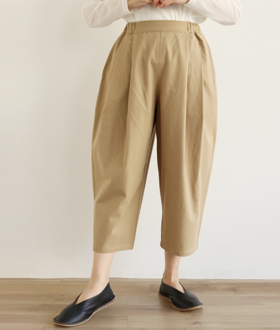 【SALE50%OFF】ソフトツイルパンツ