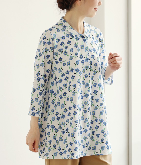 【SALE30%OFF】小花トライアングルチュニック