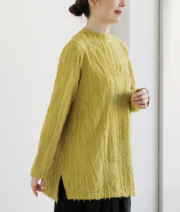 【SALE50%OFF】インレイバックカットチュニック