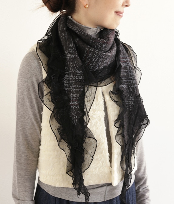 【SALE30%OFF】変形ストール