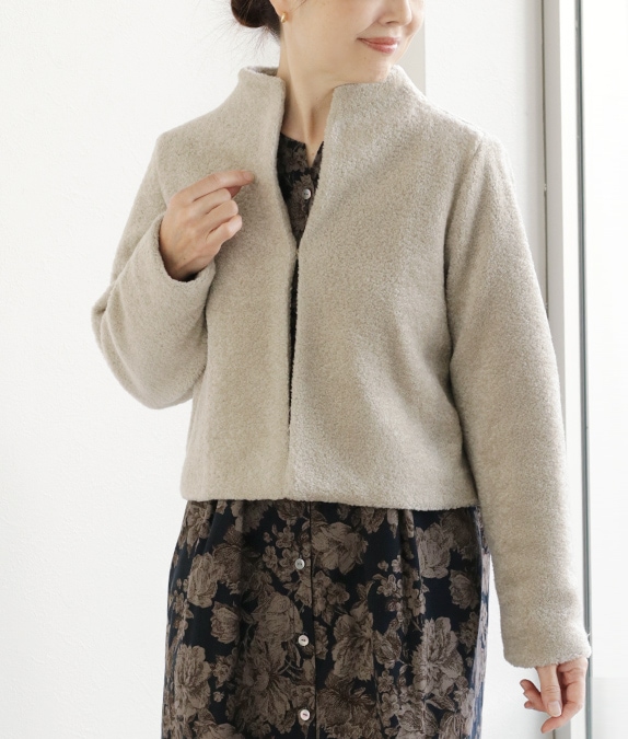 【SALE30%OFF】ボアショートジャケット