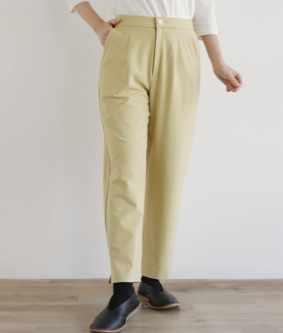 【SALE30%OFF】裏起毛ストレッチパンツ