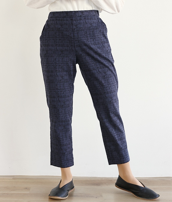 【追加】ジャカードテーパードパンツ