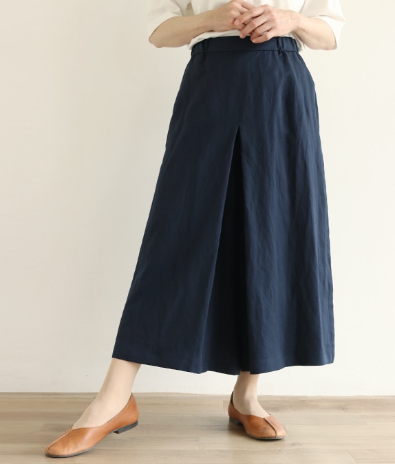 【SALE20%OFF】フロントタックパンツ