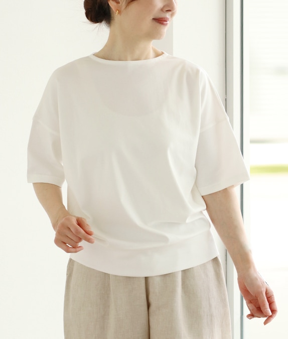 【SALE50%OFF】スビンコットンスムースプルオーバー