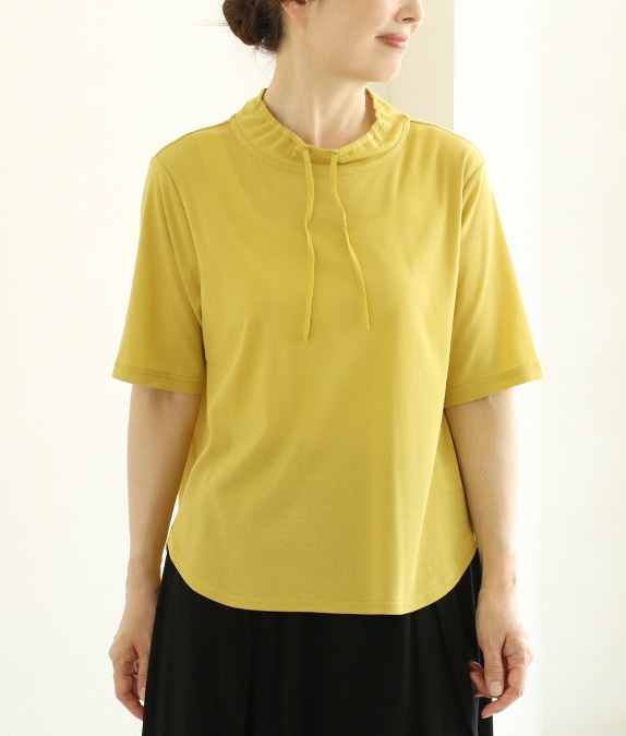 紐遊びプルオーバー