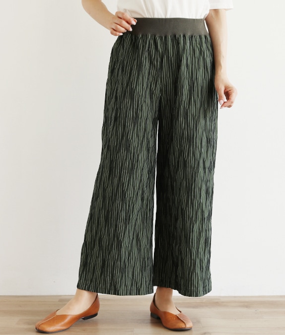 【SALE20%OFF】タックドビーパンツ