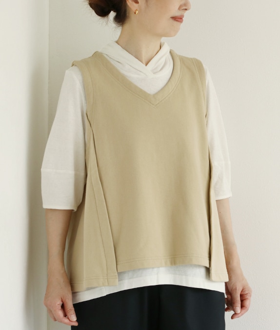 【SALE50%OFF】パシフィック裏毛ベスト