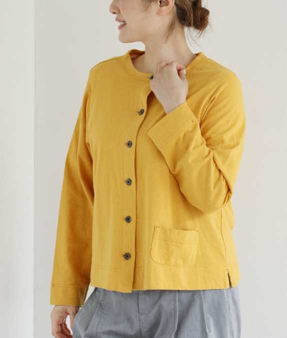 【SALE50%OFF】ラフィー天竺カーディガン