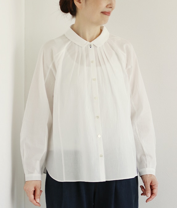 【SALE20%OFF】キャッチワッシャーブラウス