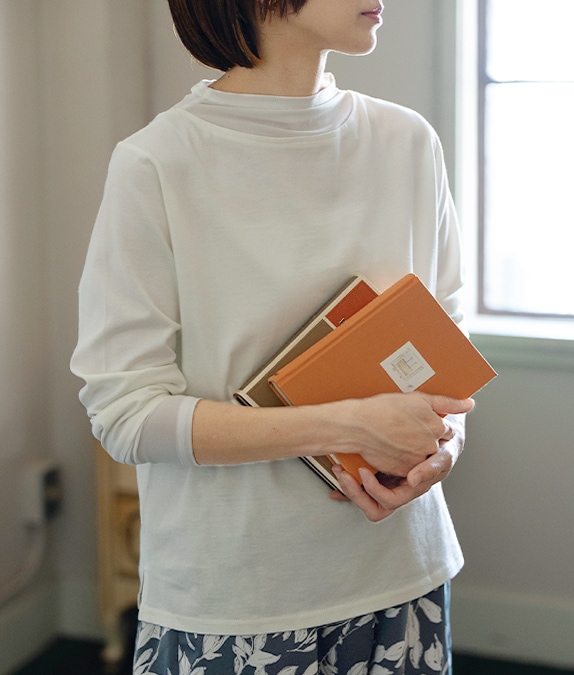 【SALE30％OFF】レイヤード風プルオーバー