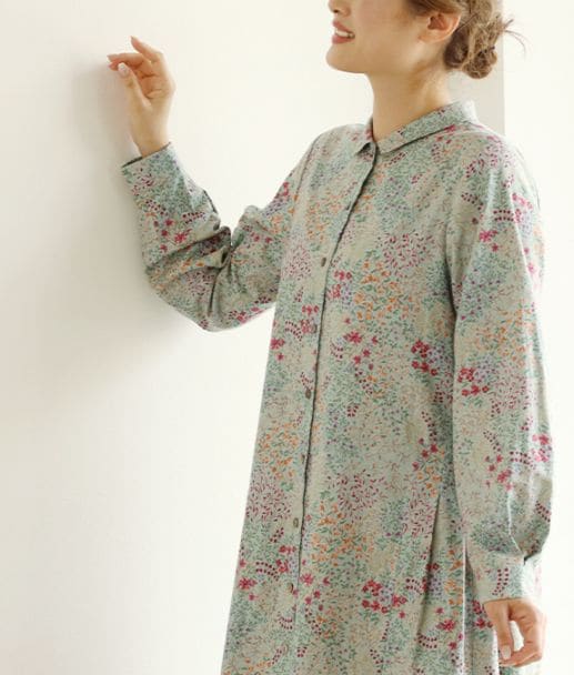 【SALE30％OFF】花ざかりワンピース