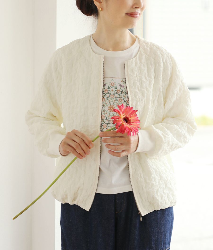 ウェーブフクレジャカードブルゾン