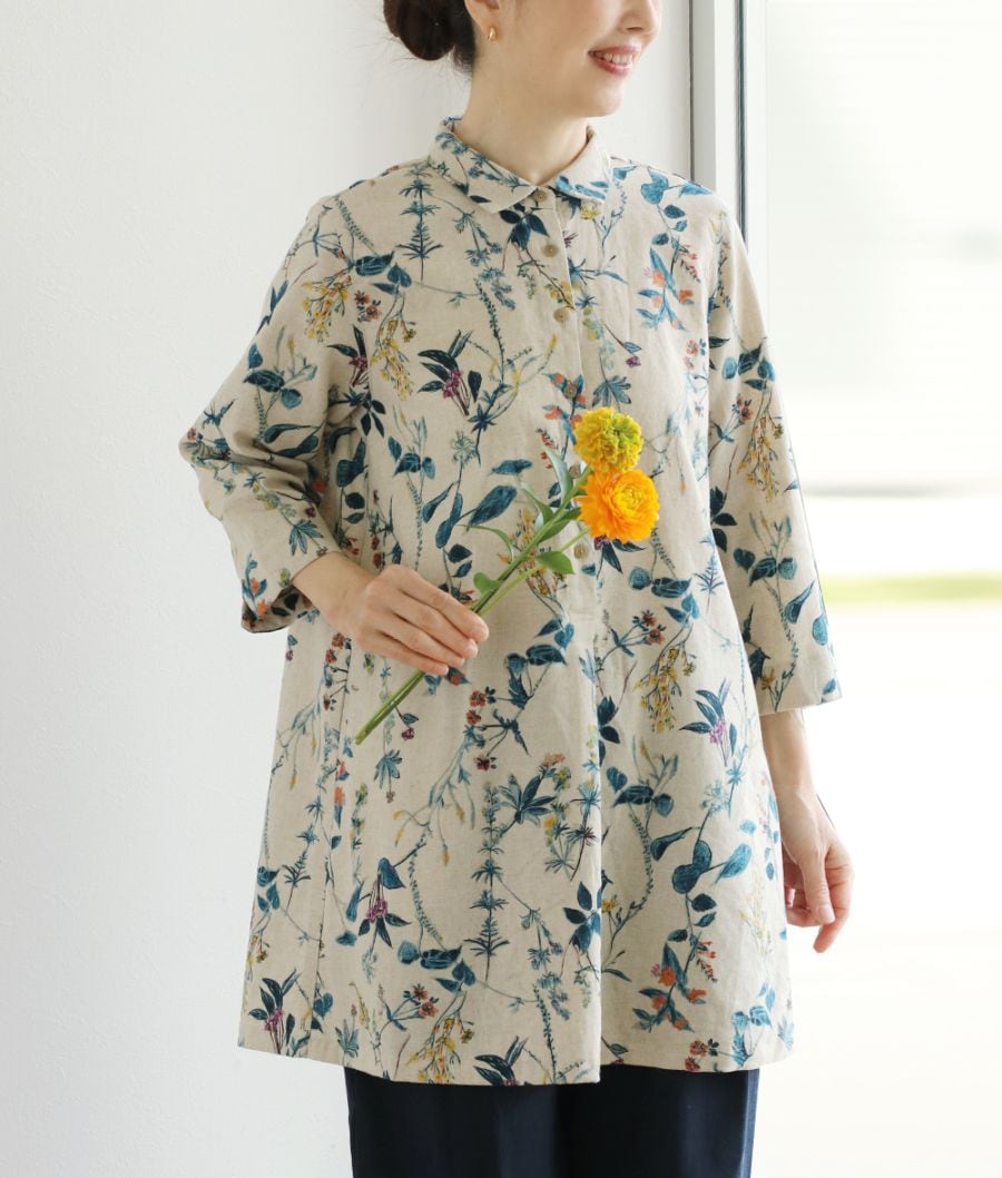 ガーデンフラワーチュニック