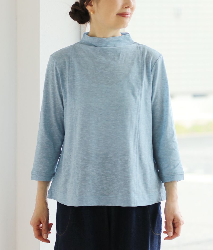 【SALE20%OFF】サーブル天竺プルオーバー