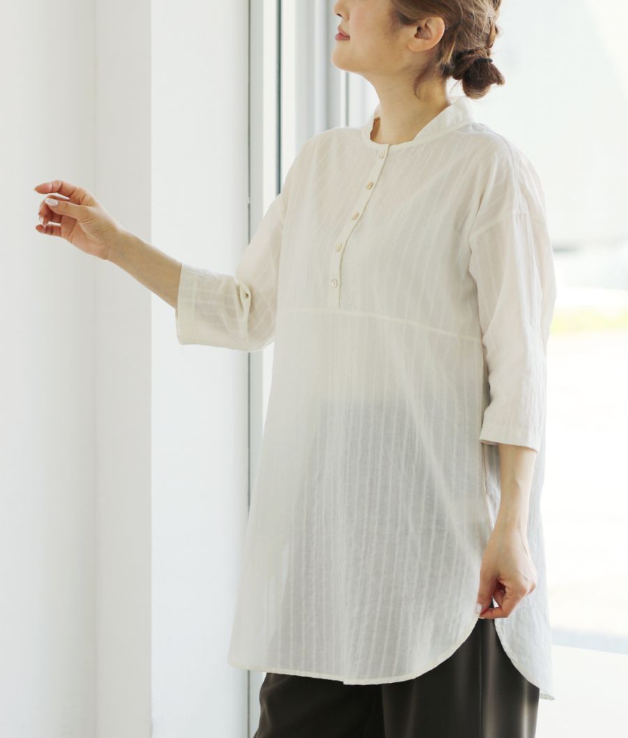 チュニック　Tunic タンクトップ 綿100％ 日本製 チュニックタンクトップ さらさらと心地よいスラブ素材