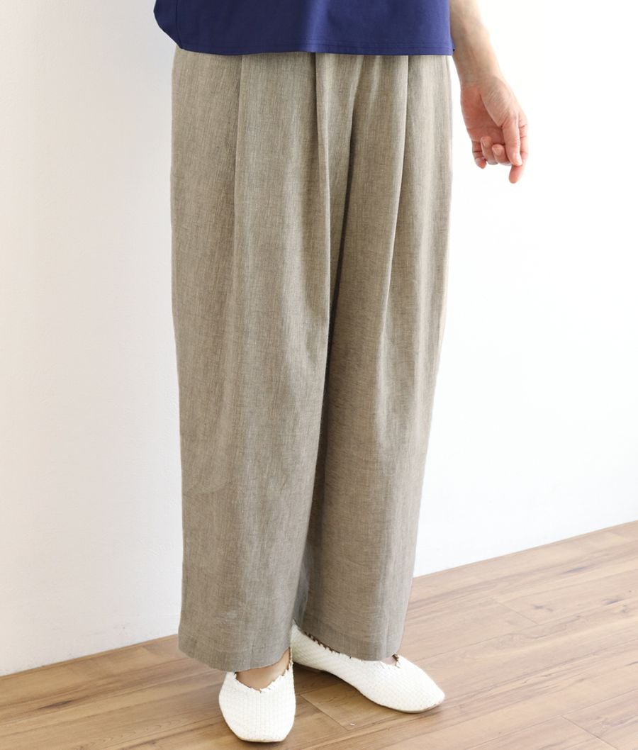 【SALE20%OFF】ダブルタックパンツ