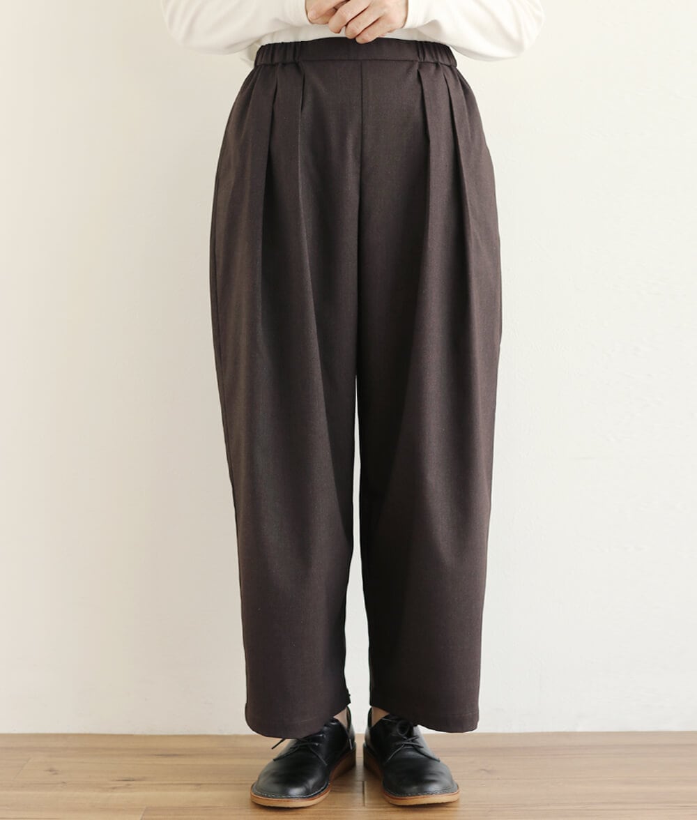 ダブルタックパンツ