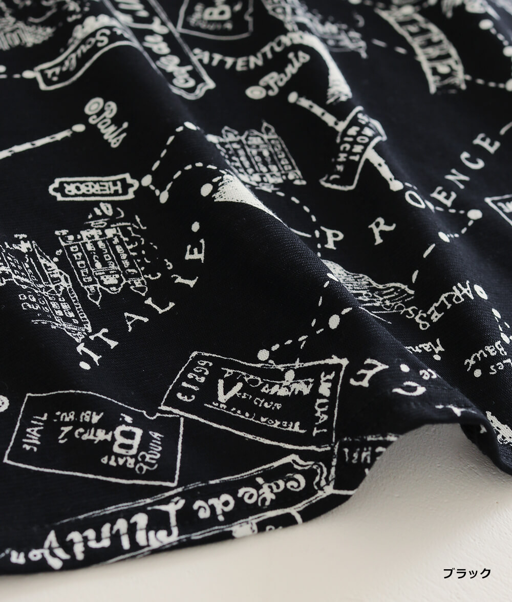 【SALE30%OFF】プロヴァンスプリントTシャツ