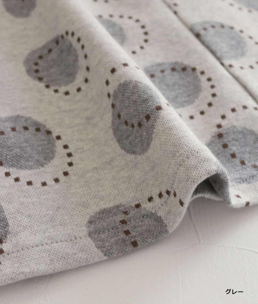 ドットジャカードチュニック