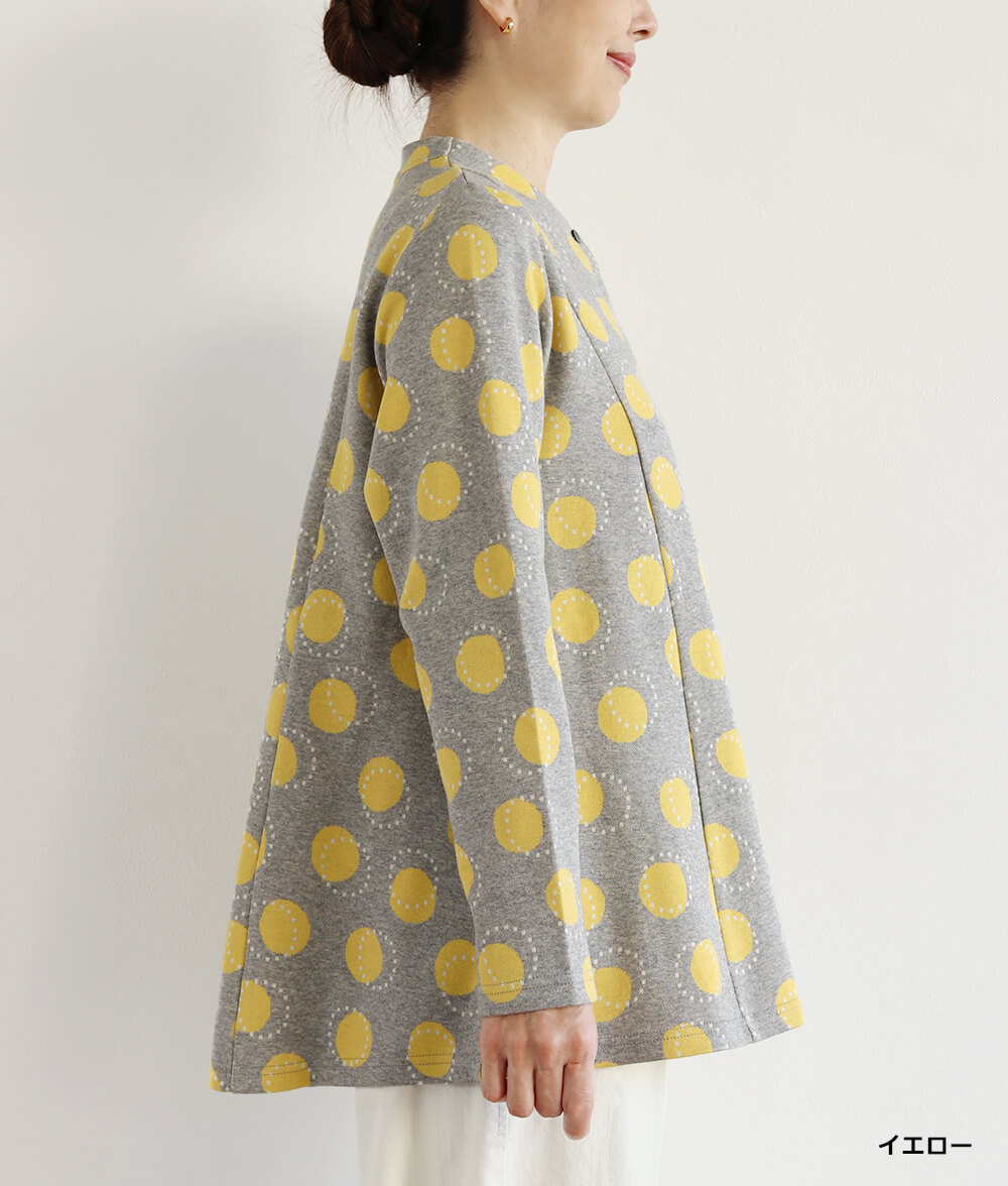 ドットジャカードチュニック