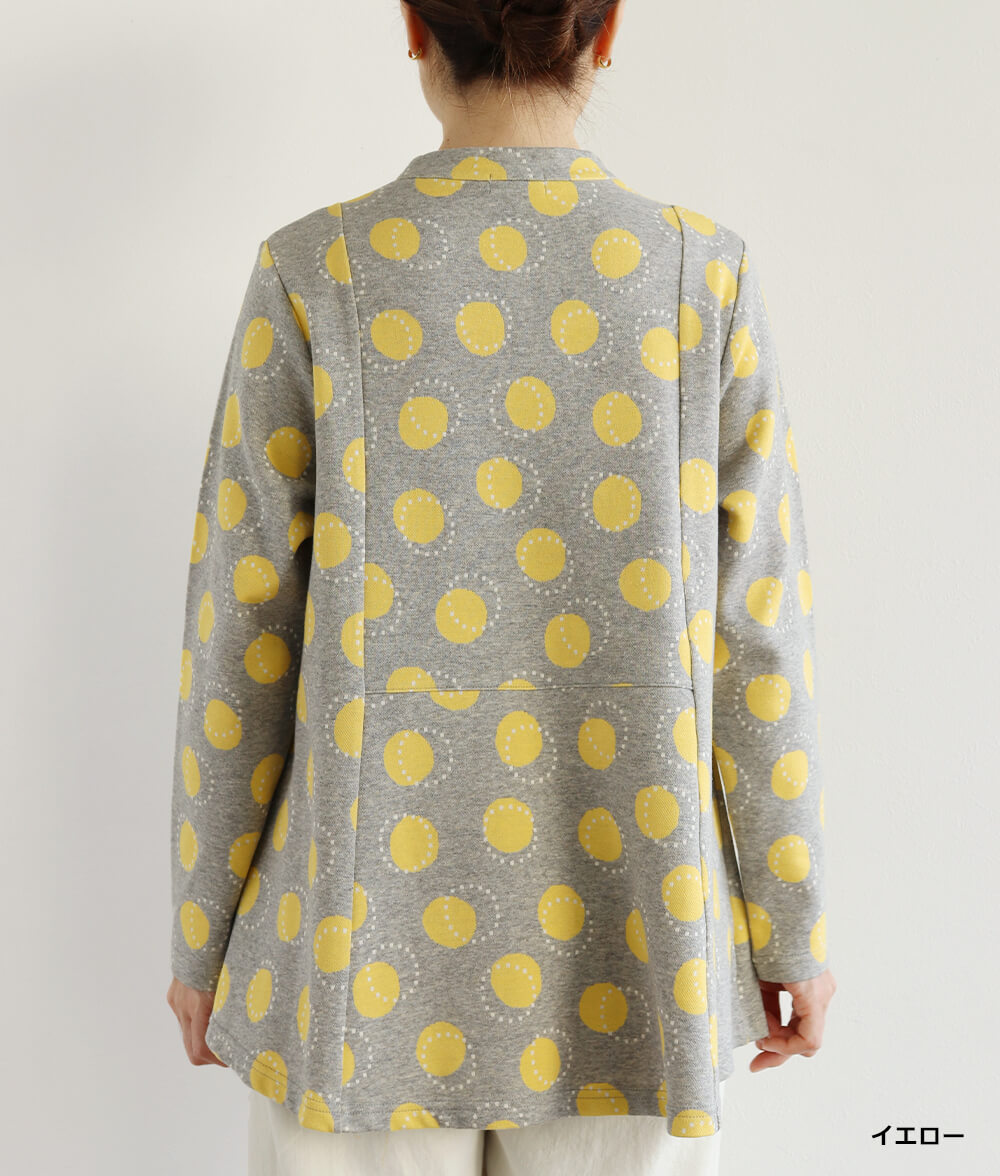 ドットジャカードチュニック