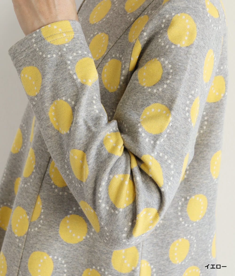 ドットジャカードチュニック