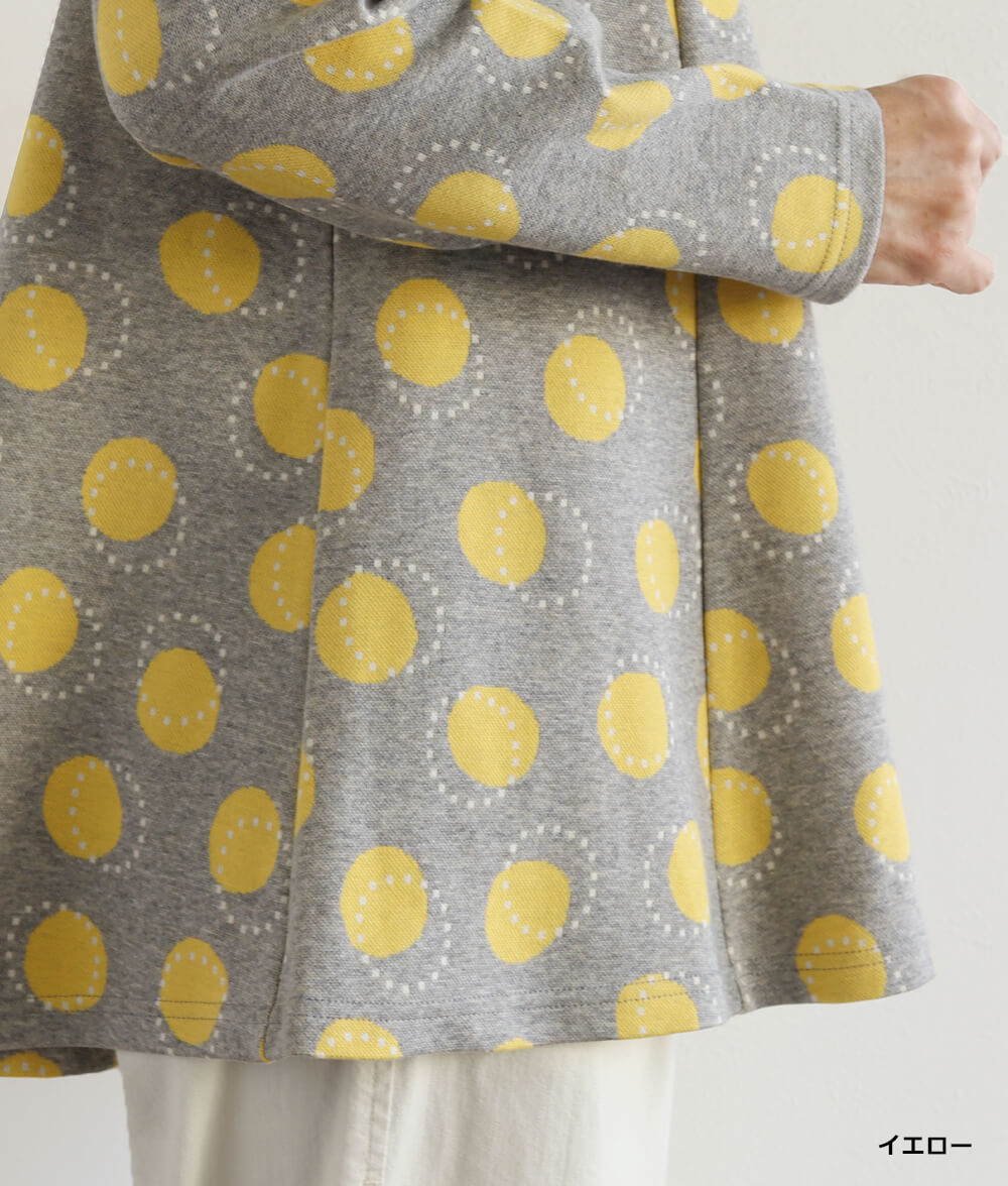 ドットジャカードチュニック