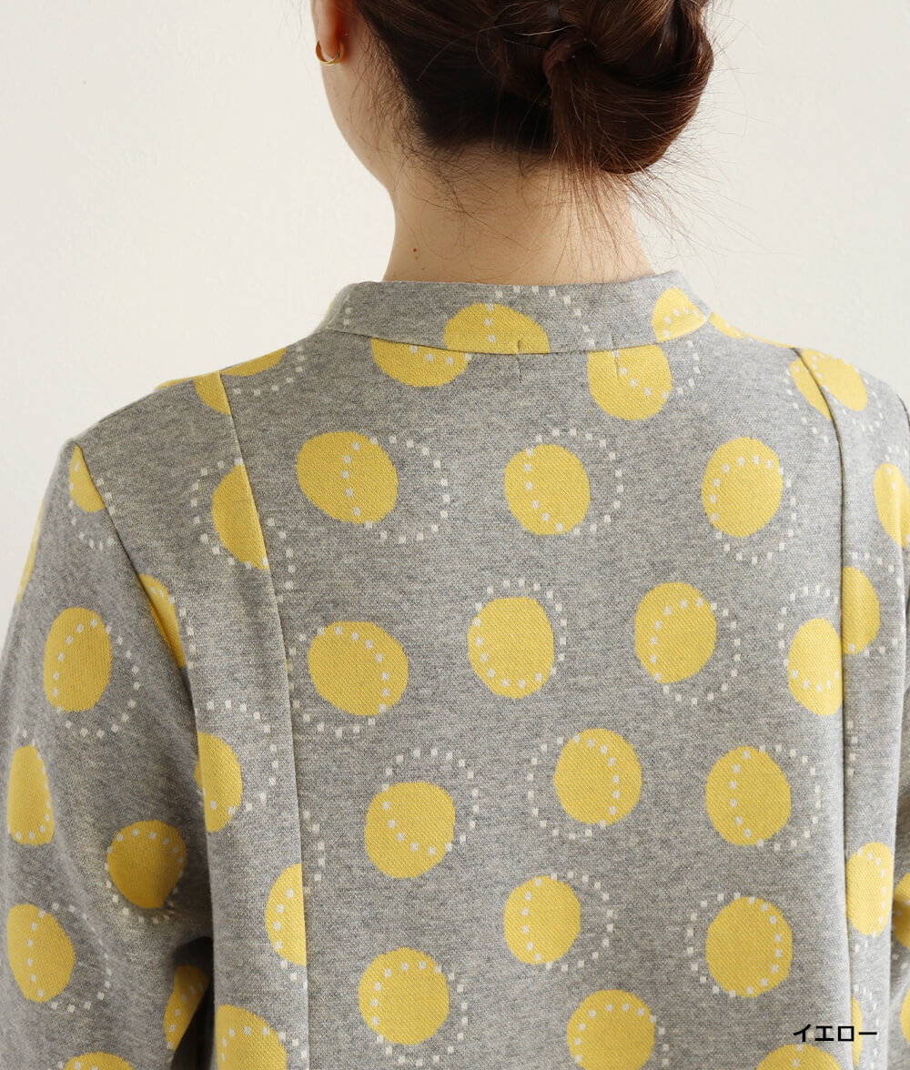 ドットジャカードチュニック