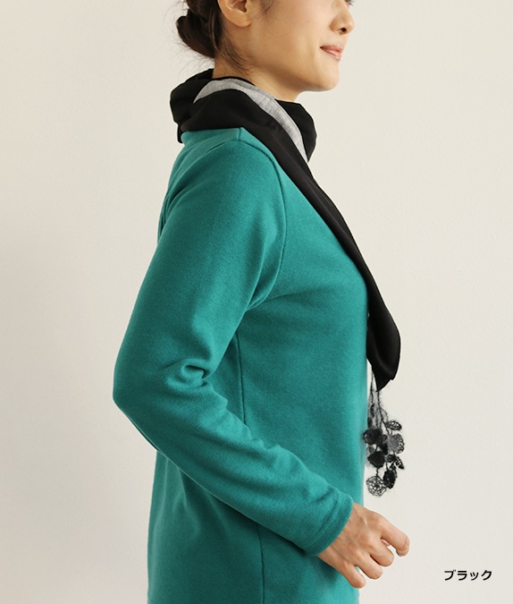 【SALE50%OFF】花モチーフえりまき