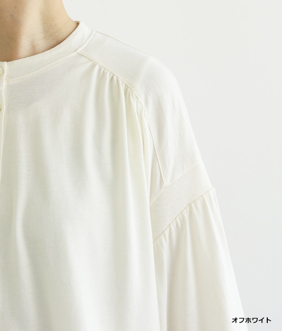 【SALE50%OFF】ウール混天竺ブラウス