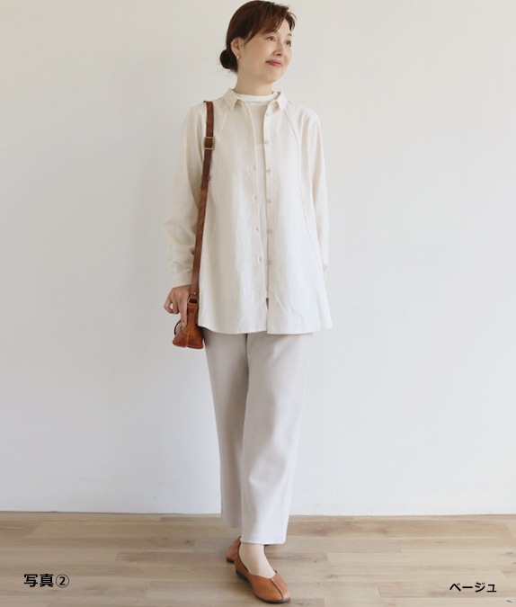 【再値下げ1/14(水)10時～SALE30％OFF】シャツコールブラウス