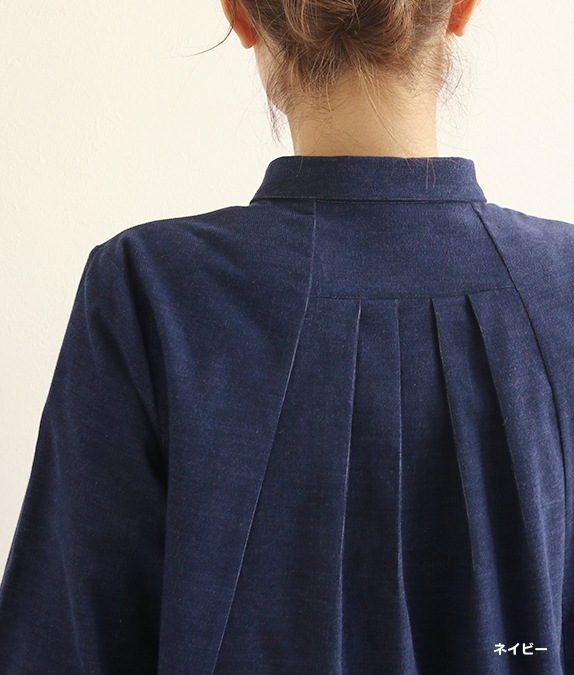 【再値下げ1/14(水)10時～SALE30％OFF】シャツコールブラウス