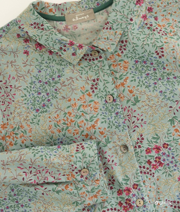 【SALE30％OFF】花ざかりワンピース