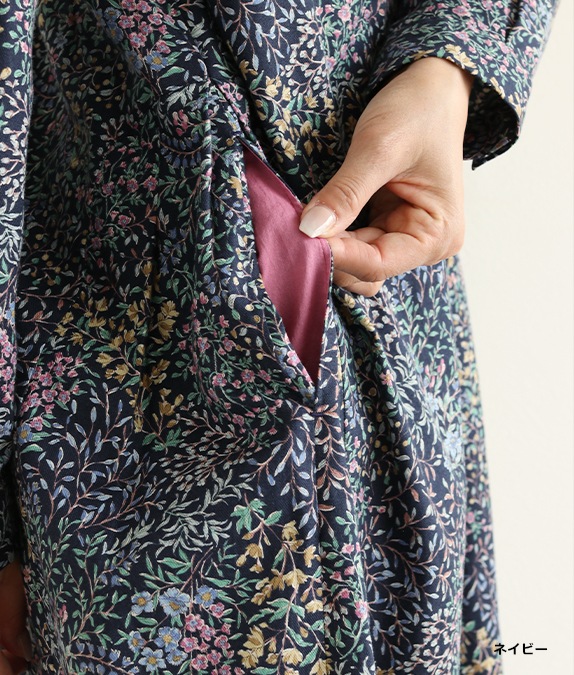 【SALE30％OFF】花ざかりワンピース