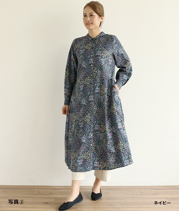 【SALE30％OFF】花ざかりワンピース