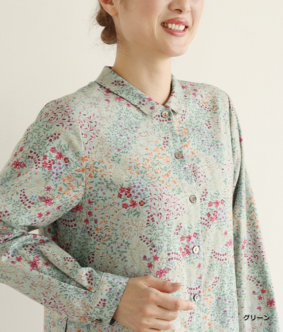 【SALE30％OFF】花ざかりワンピース
