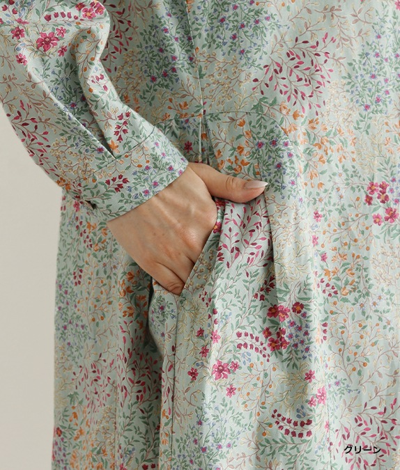 花ざかりワンピース l 50代・60代からの婦人服 オルウェイズ公式通販サイト
